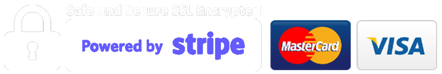 secure payments powered by stripe logo